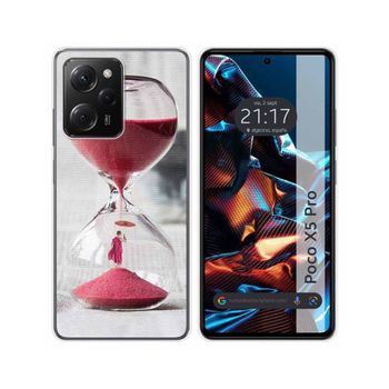 Funda Silicona Xiaomi Poco X5 Pro 5g Diseño Reloj Dibujos