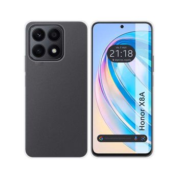 Funda Silicona Gel Tpu Transparente Para Huawei Honor X8a