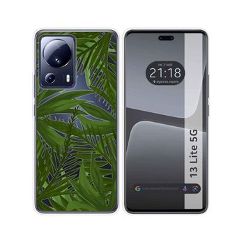 Funda Silicona Transparente Para Xiaomi 13 Lite 5g Diseño Jungla Dibujos