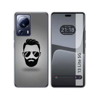 Funda Silicona Para Xiaomi 13 Lite 5g Diseño Barba Dibujos