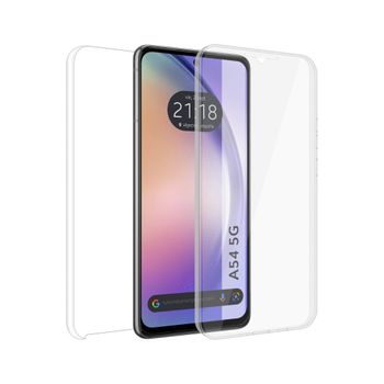 Funda Doble Transparente Pc + Tpu Full Body 360 Samsung Galaxy A54 5g