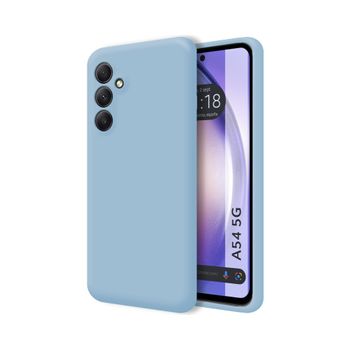 Funda Silicona Líquida Ultra Suave Samsung Galaxy A54 5g Color Azul