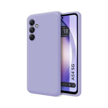 Funda Silicona Líquida Ultra Suave Samsung Galaxy A54 5g Color Morada