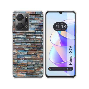 Funda Silicona Para Huawei Honor X7a Diseño Ladrillo 05 Dibujos