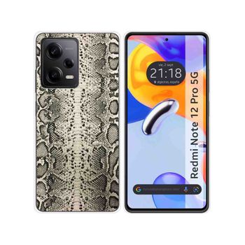 Funda Silicona Para Xiaomi Redmi Note 12 Pro 5g Diseño Animal 01 Dibujos