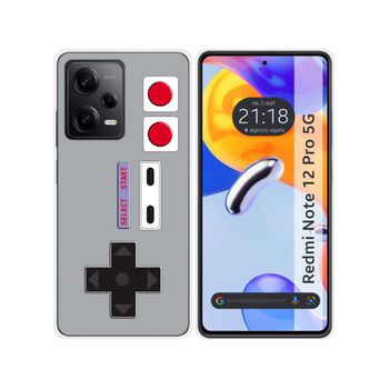 Funda Silicona Para Xiaomi Redmi Note 12 Pro 5g Diseño Consola Dibujos