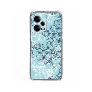 Funda Silicona Antigolpes Para Xiaomi Redmi Note 12 Pro 5g Diseño Flores 03 Dibujos