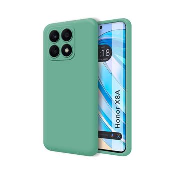 Funda Silicona Líquida Ultra Suave Huawei Honor X8a Color Verde