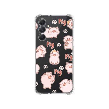 Funda Silicona Antigolpes Samsung Galaxy A54 5g Diseño Cerdos Dibujos