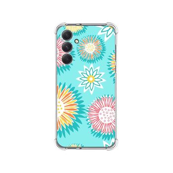 Funda Silicona Antigolpes Samsung Galaxy A54 5g Diseño Flores 05 Dibujos