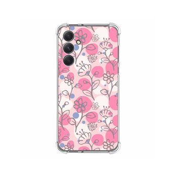 Funda Silicona Antigolpes Samsung Galaxy A54 5g Diseño Flores 07 Dibujos