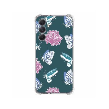 Funda Silicona Antigolpes Samsung Galaxy A54 5g Diseño Flores 10 Dibujos