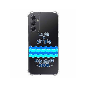 Funda Silicona Antigolpes Samsung Galaxy A34 5g Diseño Agua Dibujos