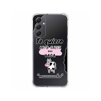 Funda Silicona Antigolpes Samsung Galaxy A34 5g Diseño Vaca Dibujos