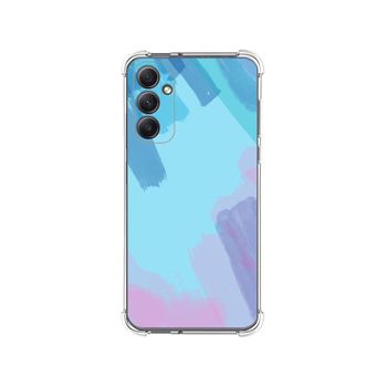 Funda Silicona Antigolpes Samsung Galaxy A34 5g Diseño Acuarela 10 Dibujos