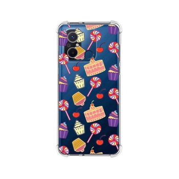 Funda Silicona Antigolpes Xiaomi Redmi 12c Diseño Dulces 01 Dibujos