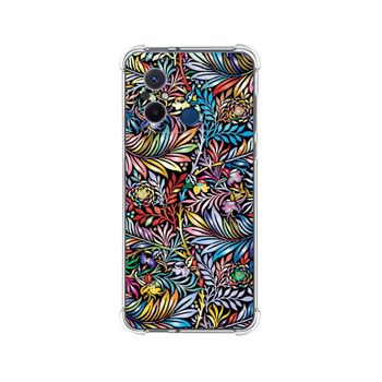 Funda Silicona Antigolpes Xiaomi Redmi 12c Diseño Flores 04 Dibujos