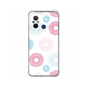 Funda Silicona Antigolpes Xiaomi Redmi 12c Diseño Flores 06 Dibujos