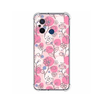 Funda Silicona Antigolpes Xiaomi Redmi 12c Diseño Flores 07 Dibujos