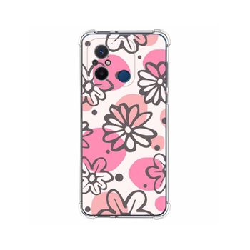 Funda Silicona Antigolpes Xiaomi Redmi 12c Diseño Flores 09 Dibujos