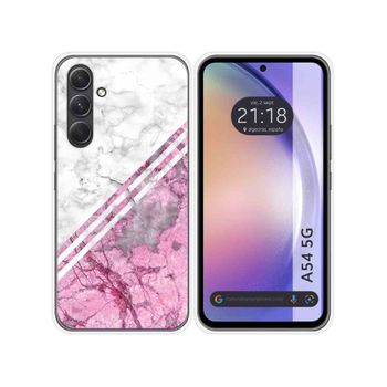 Funda Silicona Samsung Galaxy A54 5g Diseño Mármol 03 Dibujos