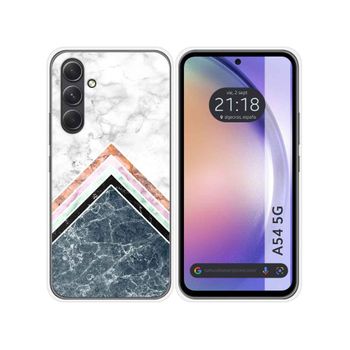 Funda Silicona Samsung Galaxy A54 5g Diseño Mármol 05 Dibujos