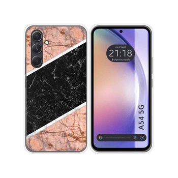 Funda Silicona Samsung Galaxy A54 5g Diseño Mármol 07 Dibujos