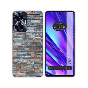 Funda Silicona Realme C55 Diseño Ladrillo 05 Dibujos