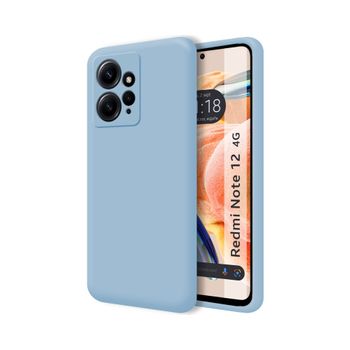 Funda Silicona Líquida Ultra Suave Xiaomi Redmi Note 12 4g Color Azul