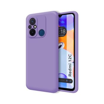 Funda Silicona Líquida Ultra Suave Xiaomi Redmi 12c Color Negra con Ofertas  en Carrefour