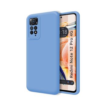 Funda Silicona Líquida Ultra Suave Xiaomi Redmi Note 12 Pro 4g Color Azul