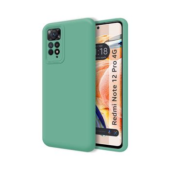 Funda Silicona Líquida Ultra Suave Xiaomi Redmi Note 12 Pro 4g Color Verde