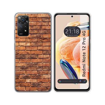 Funda Silicona Xiaomi Redmi Note 12 Pro 4g Diseño Ladrillo 04 Dibujos