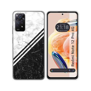 Funda Silicona Xiaomi Redmi Note 12 Pro 4g Diseño Mármol 01 Dibujos