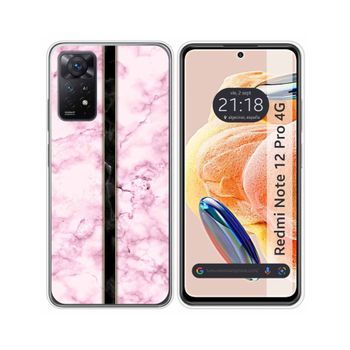 Funda Silicona Xiaomi Redmi Note 12 Pro 4g Diseño Mármol 04 Dibujos