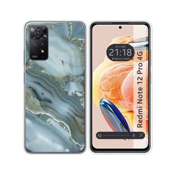 Funda Silicona Xiaomi Redmi Note 12 Pro 4g Diseño Mármol 09 Dibujos