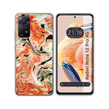 Funda Silicona Xiaomi Redmi Note 12 Pro 4g Diseño Mármol 12 Dibujos