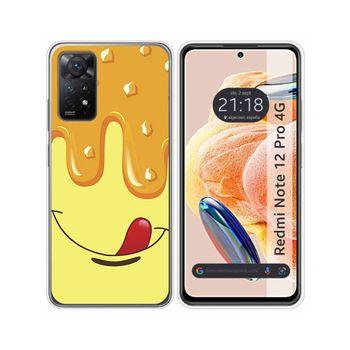 Funda Silicona Xiaomi Redmi Note 12 Pro 4g Diseño Helado Vainilla Dibujos