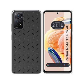 Funda Silicona Xiaomi Redmi Note 12 Pro 4g Diseño Metal Dibujos