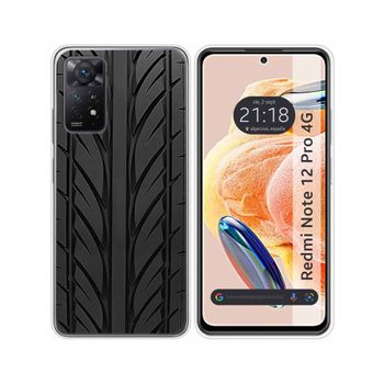 Funda Silicona Xiaomi Redmi Note 12 Pro 4g Diseño Neumatico Dibujos