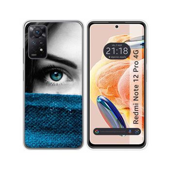 Funda Silicona Xiaomi Redmi Note 12 Pro 4g Diseño Ojo Dibujos