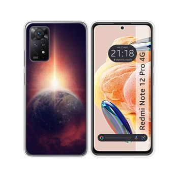 Funda Silicona Xiaomi Redmi Note 12 Pro 4g Diseño Tierra Dibujos