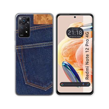 Funda Silicona Xiaomi Redmi Note 12 Pro 4g Diseño Vaquero Dibujos