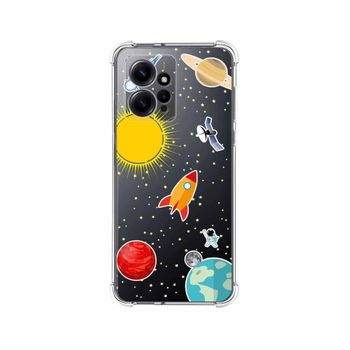 Funda Silicona Antigolpes Xiaomi Redmi Note 12 4g Diseño Espacio Dibujos