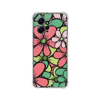 Funda Silicona Antigolpes Xiaomi Redmi Note 12 4g Diseño Flores 02 Dibujos