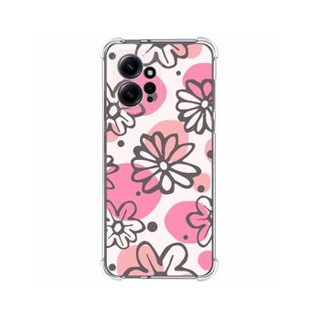 Funda Silicona Antigolpes Xiaomi Redmi Note 12 4g Diseño Flores 09 Dibujos