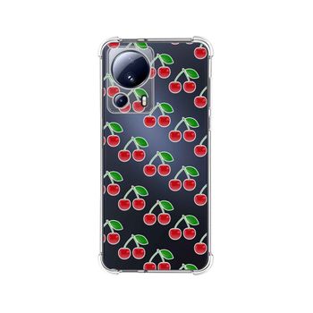 Funda Silicona Antigolpes Xiaomi 13 Lite 5g Diseño Cerezas Dibujos