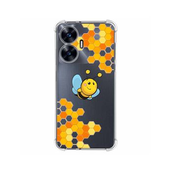 Funda Silicona Antigolpes Realme C55 Diseño Abeja Dibujos