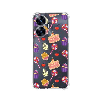 Funda Silicona Antigolpes Realme C55 Diseño Dulces 01 Dibujos