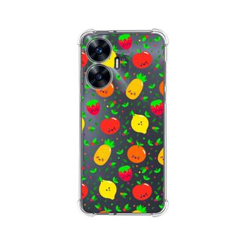 Funda Silicona Antigolpes Realme C55 Diseño Frutas 01 Dibujos